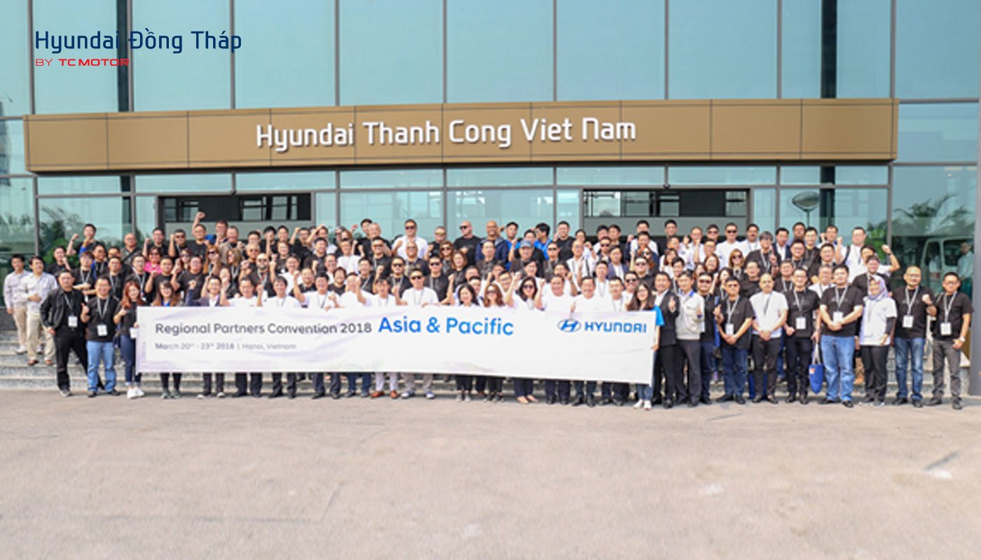 Các nhà phân phối Hyundai Châu Á – Thái Bình Dương tham quan nhà máy Hyundai Thành Công Ninh Bình