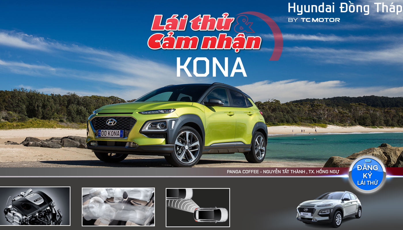 Chương trình lái thử và cảm nhận KONA tại PANGA COFFEE